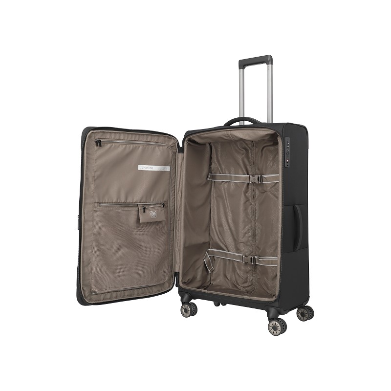 travelite Crosslite Trolley L schwarz