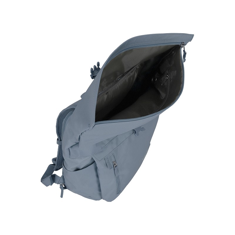 travelite Basics Rucksack Roll Up blau