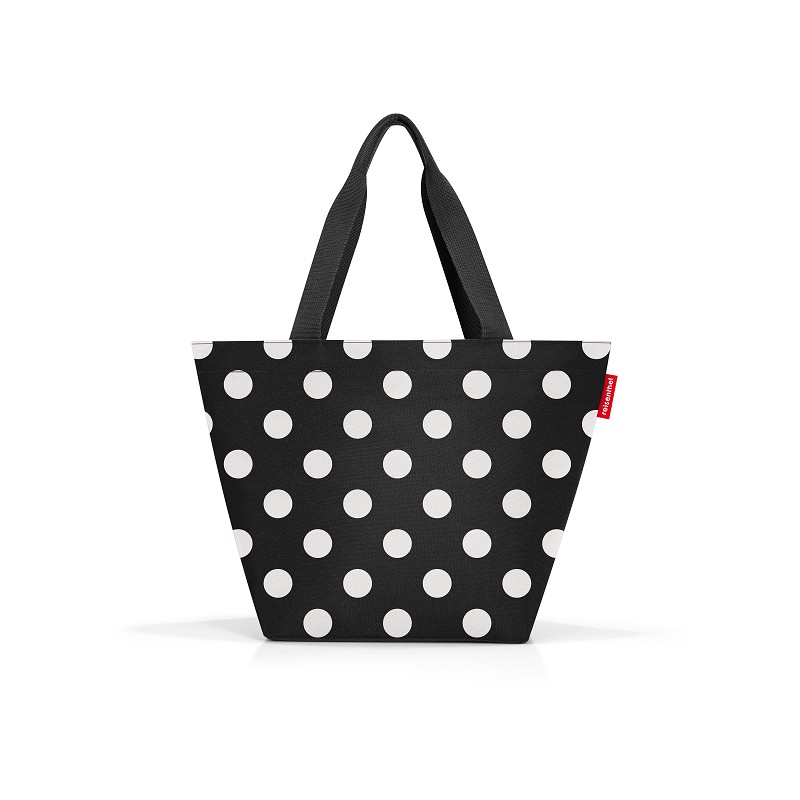 reisenthel shopper M dots white