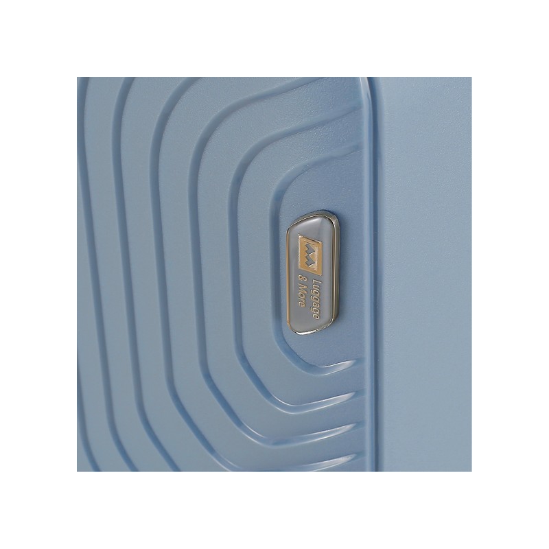 L&M 2tlg. Kofferset Madrid blau