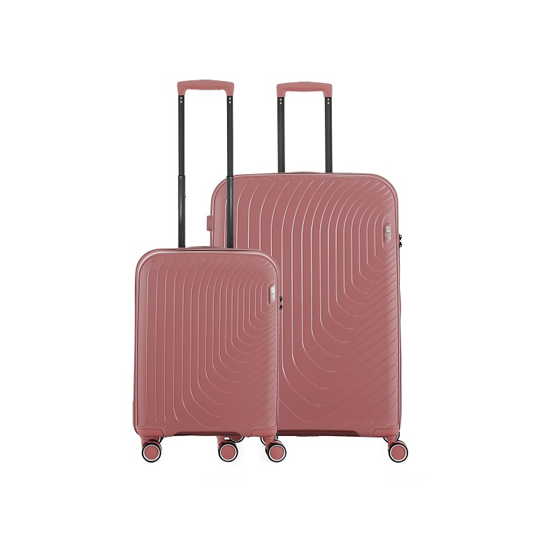 L&M 2tlg. Kofferset Madrid rosa