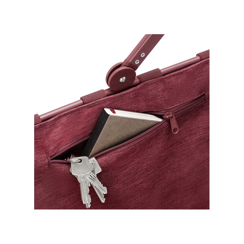 reisenthel carrybag twist maroon
