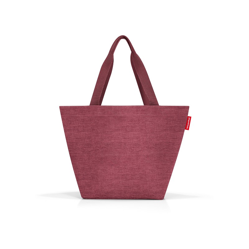 reisenthel shopper m twist maroon