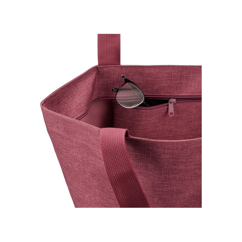 reisenthel shopper m twist maroon