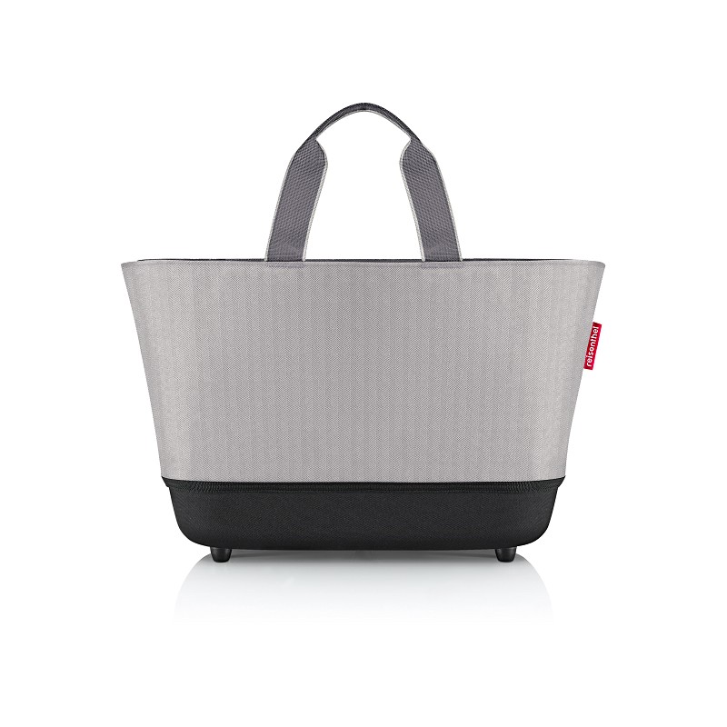 reisenthel shoppingbasket herringbone grey