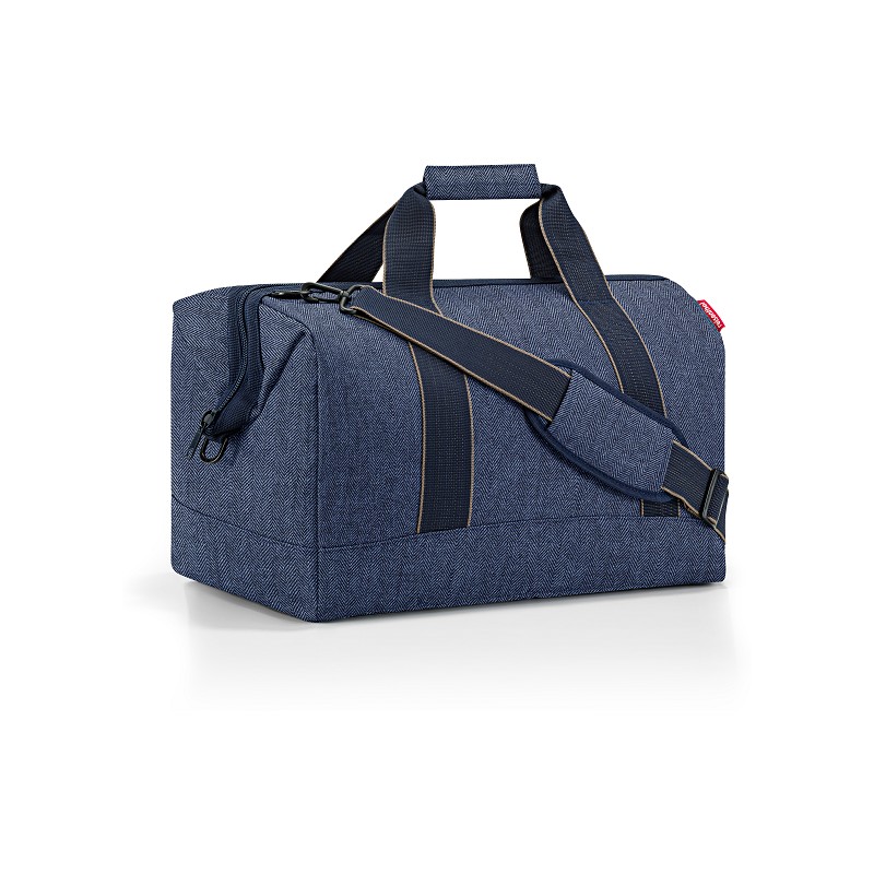 reisenthel allrounder L herringbone dark blue
