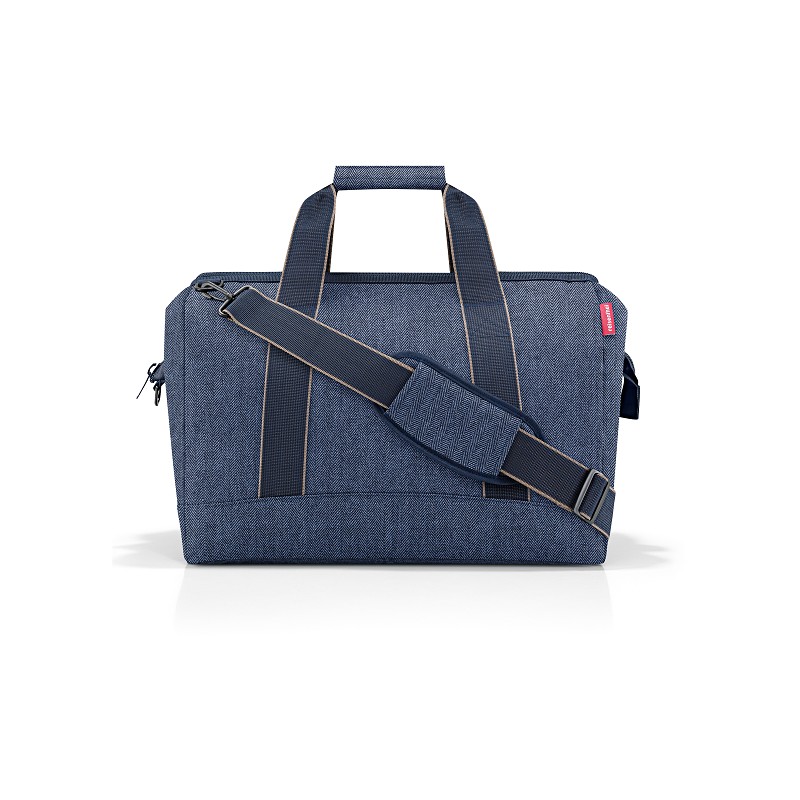 reisenthel allrounder L herringbone dark blue