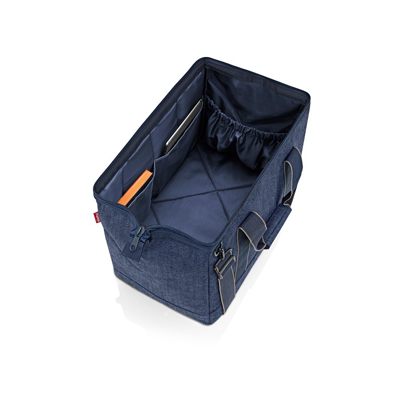 reisenthel allrounder L herringbone dark blue