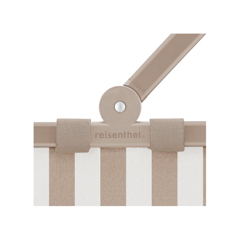 reisenthel carrybag summerstripes coffee