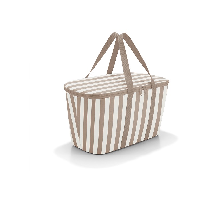 reisenthel coolerbag summerstripes coffee