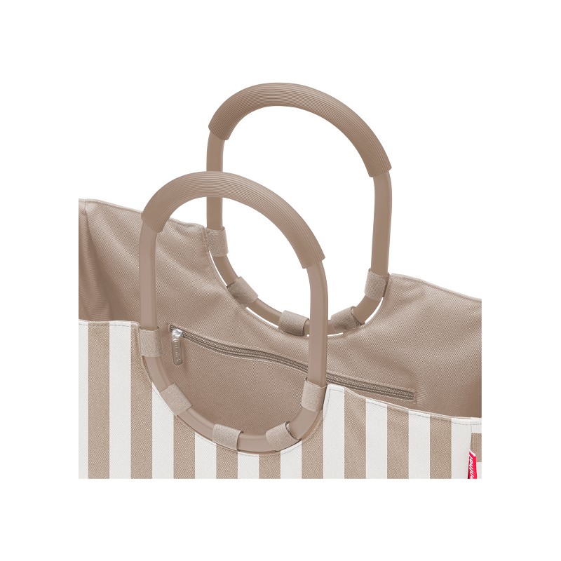 reisenthel loopshopper L summerstripes coffee