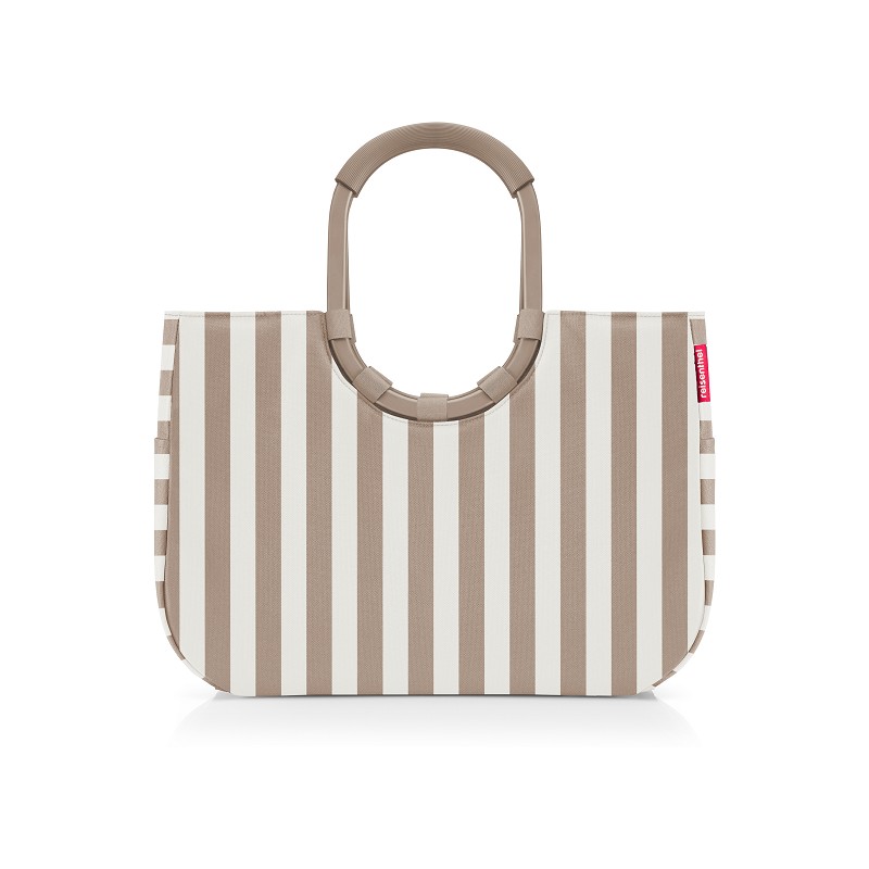 reisenthel loopshopper L summerstripes coffee
