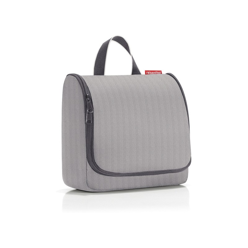 reisenthel toiletbag herringbone grey