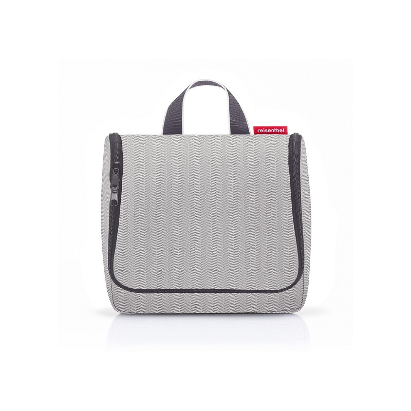 reisenthel toiletbag herringbone grey