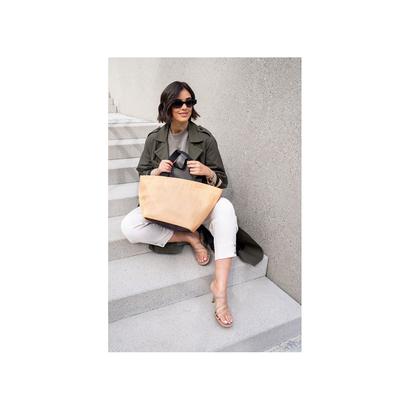reisenthel shopper M raffia black