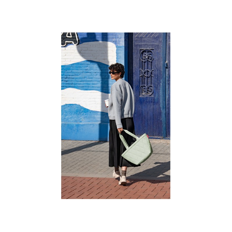 reisenthel shopper M puffer iced matcha