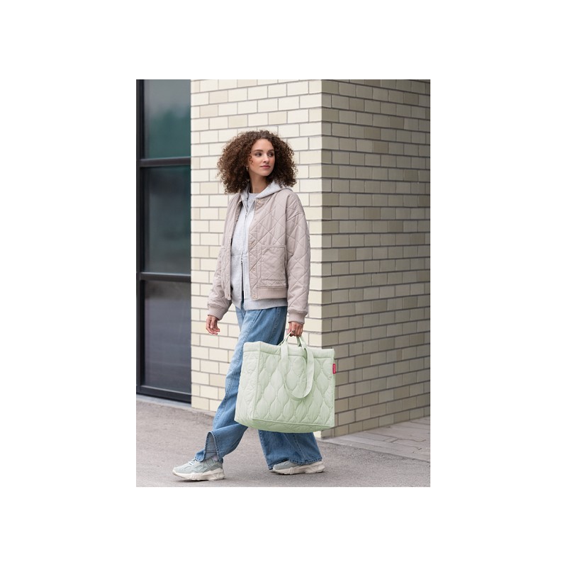 reisenthel softshopper puffer iced matcha
