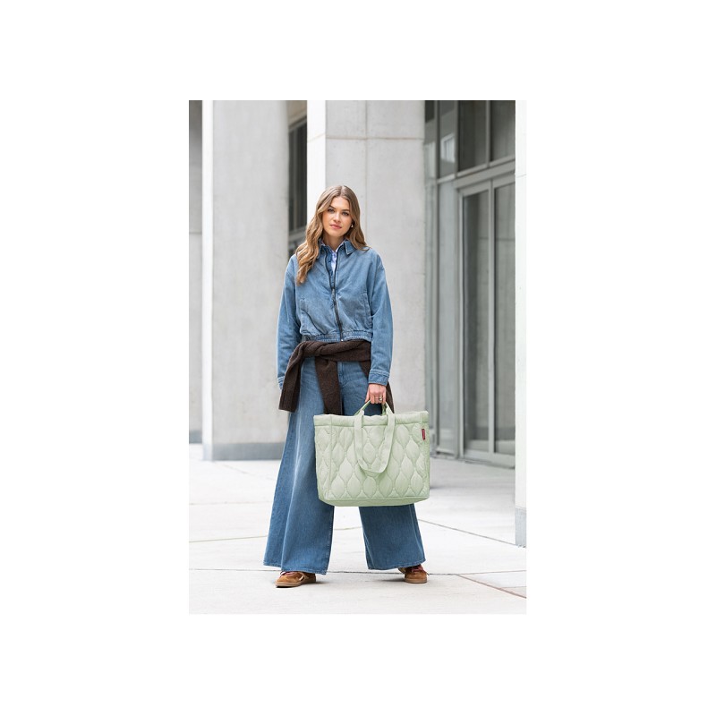 reisenthel softshopper puffer iced matcha