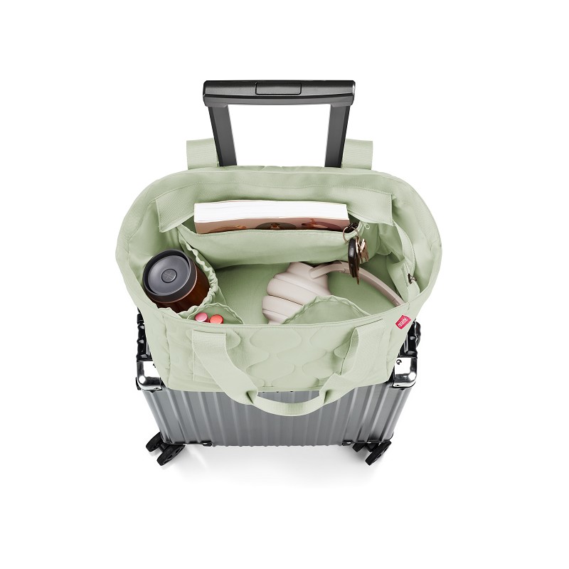 reisenthel travelshopper puffer iced matcha