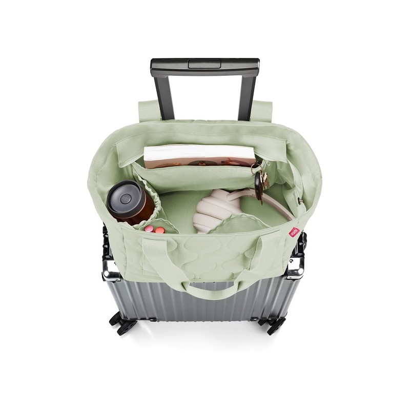 reisenthel travelshopper puffer iced matcha