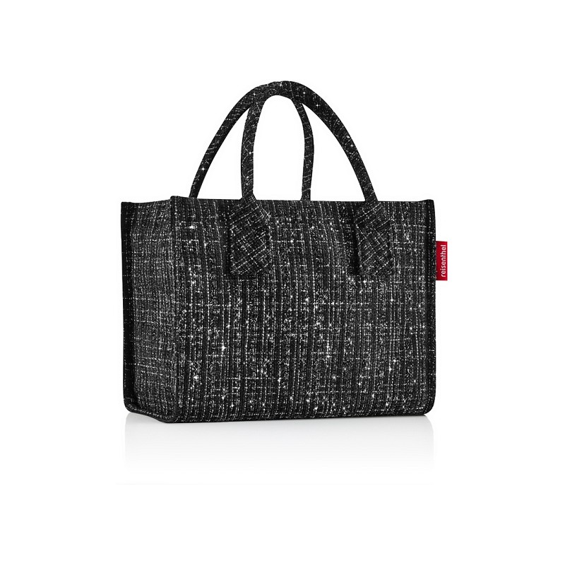 reisenthel daily shopper xs bouclé black