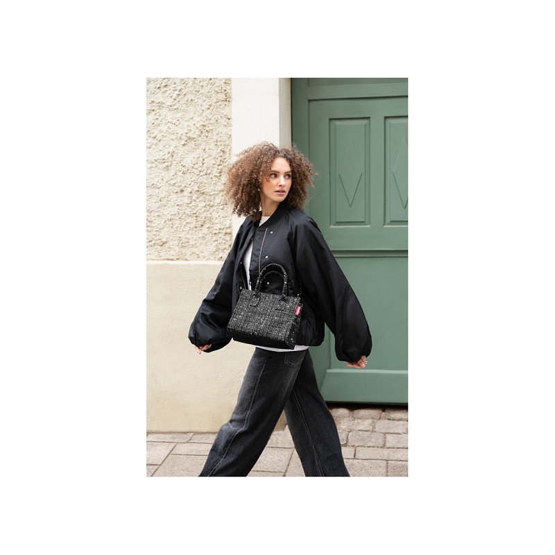 reisenthel daily shopper xs bouclé black