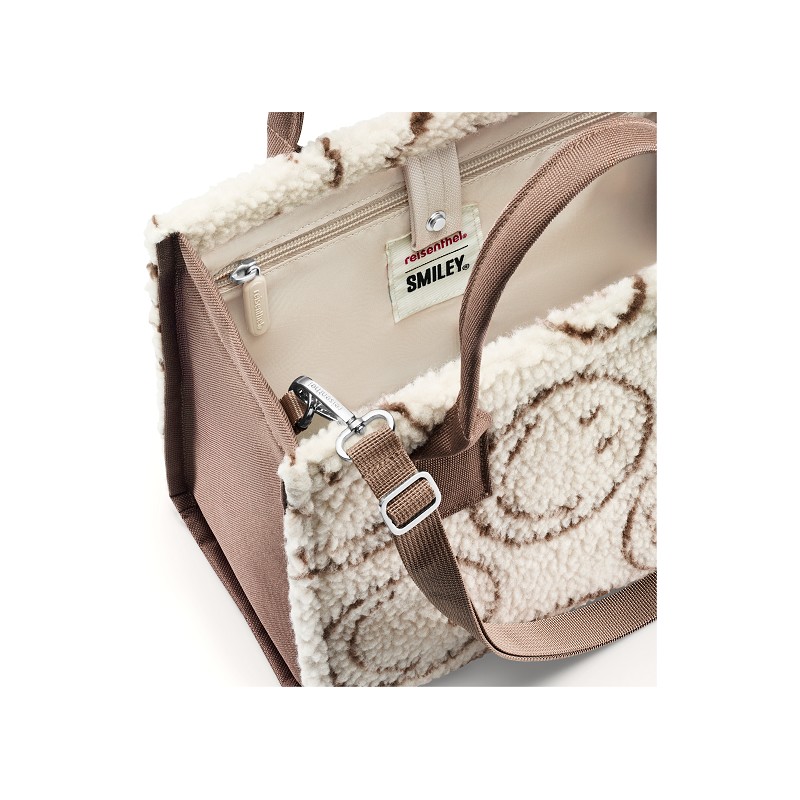 reisenthel daily shopper xs smiley® teddy chocolate