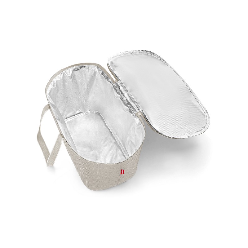 reisenthel coolerbag herringbone sand