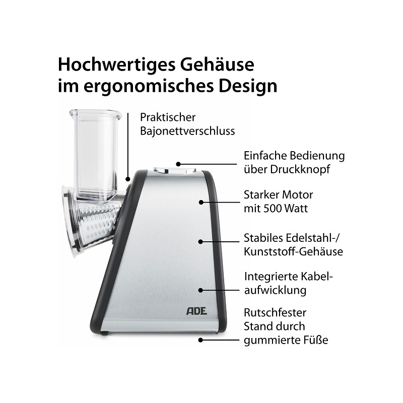 ADE elektrische Reibe KA 1802