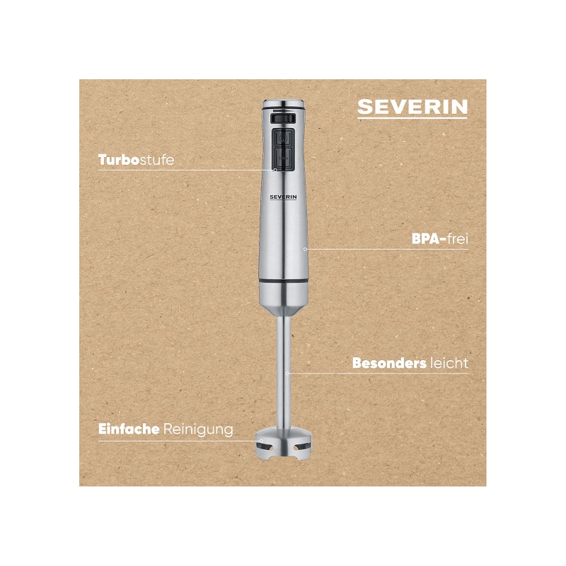 Severin Edelstahl Stabmixer