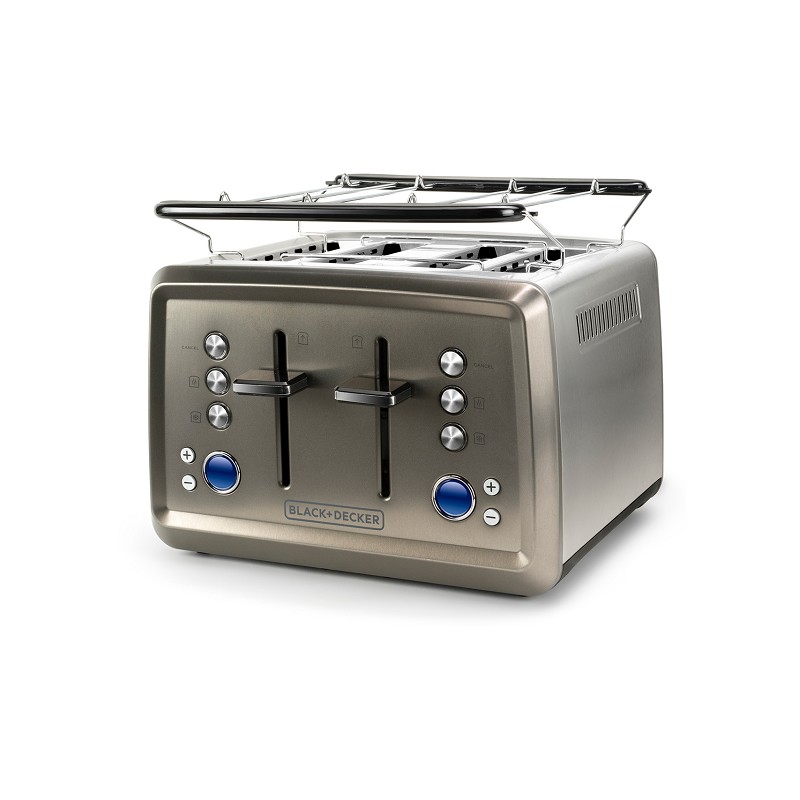 Black + Decker 4-Schlitz Toaster BXTO1960E