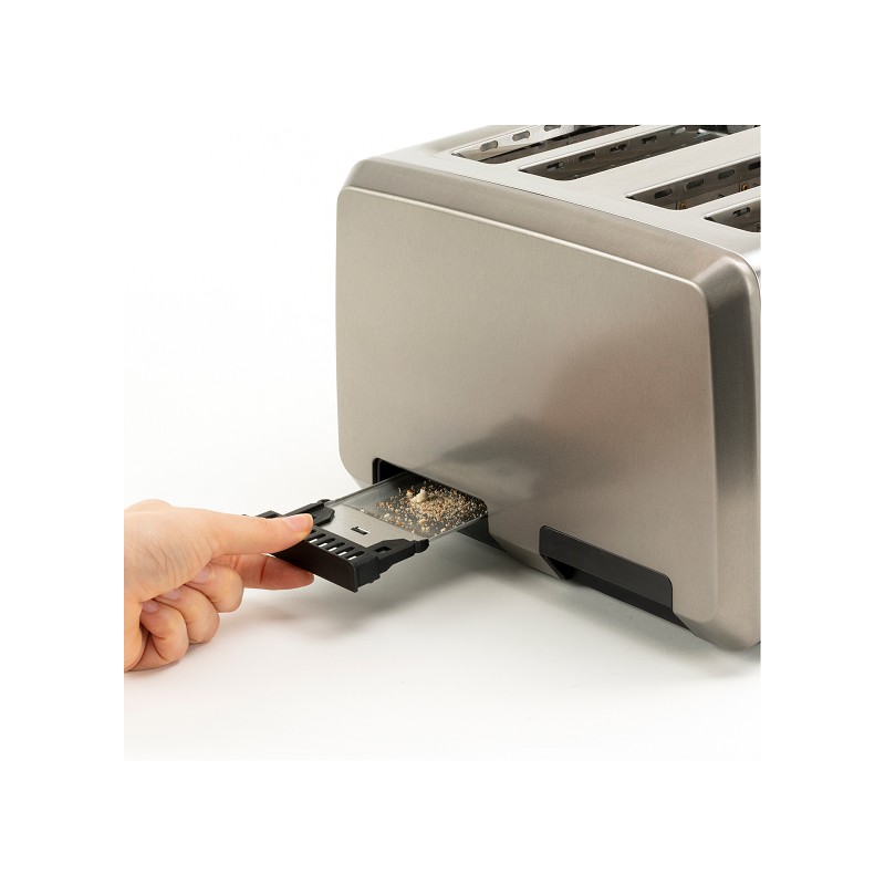 Black + Decker 4-Schlitz Toaster BXTO1960E