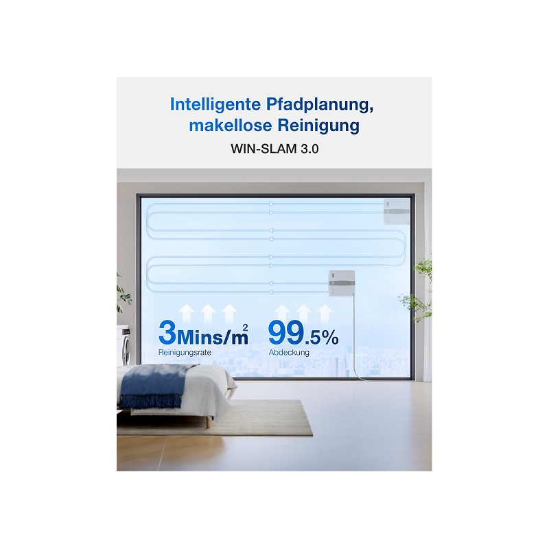 ECOVACS WINBOT Mini grau