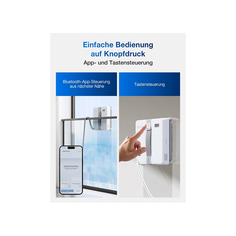 ECOVACS WINBOT Mini grau