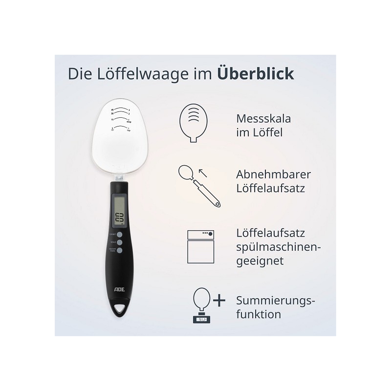 ADE Digitale Löffelwaage