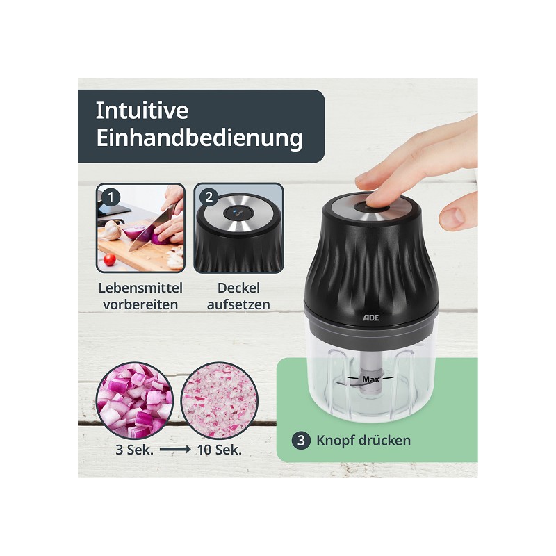 ADE Mini-Zerkleinerer
