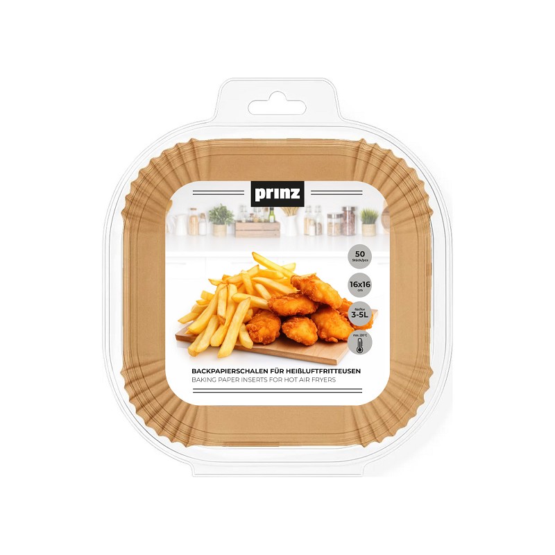 prinz Backpapierschalen 3-5 L / 50er Pack