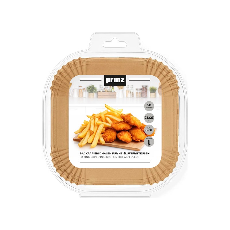 prinz Backpapierschalen 6-8 L / 50er Pack