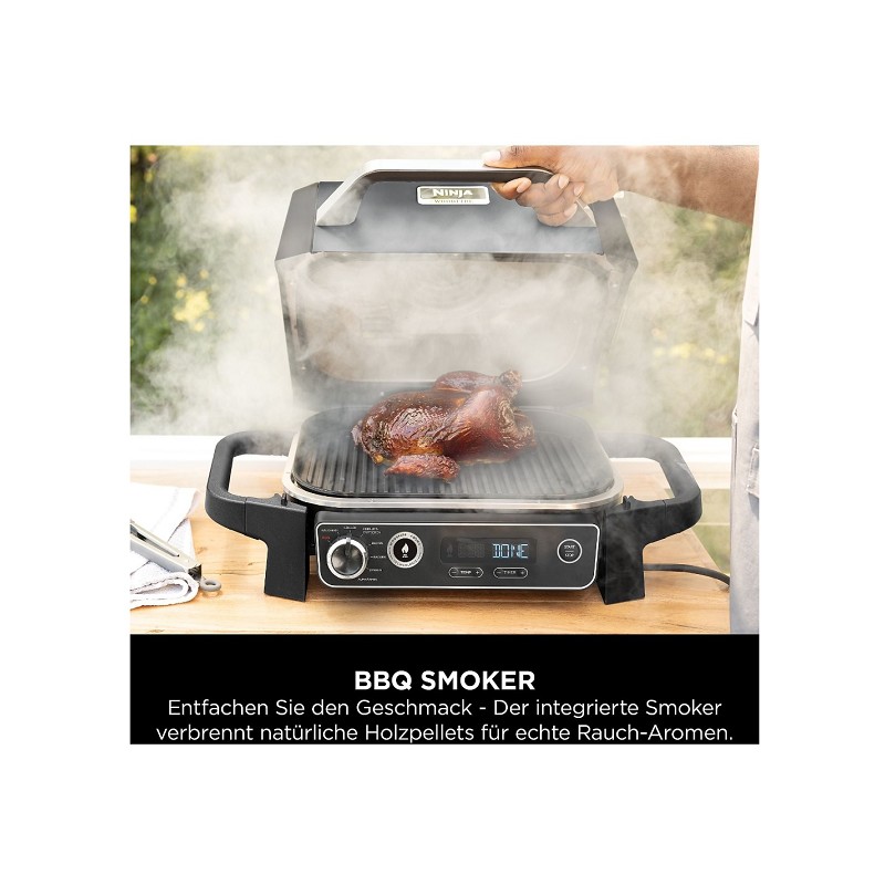 Ninja Woodfire Elektrischer Outdoor Grill & Smoker