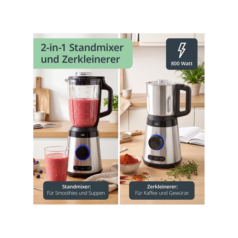 ADE Standmixer 2in1