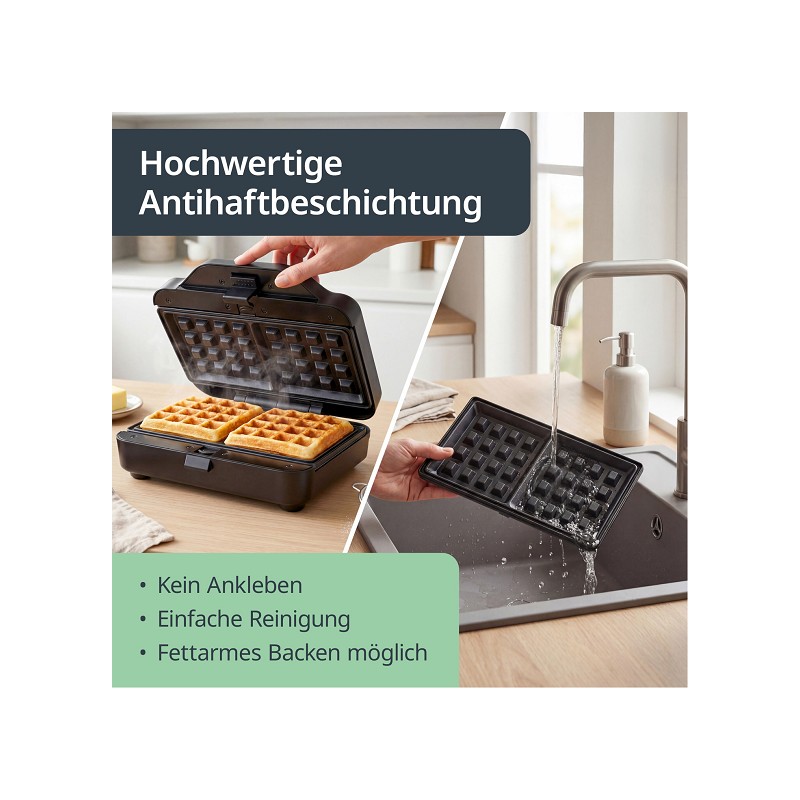 ADE Sandwichmaker 3in1