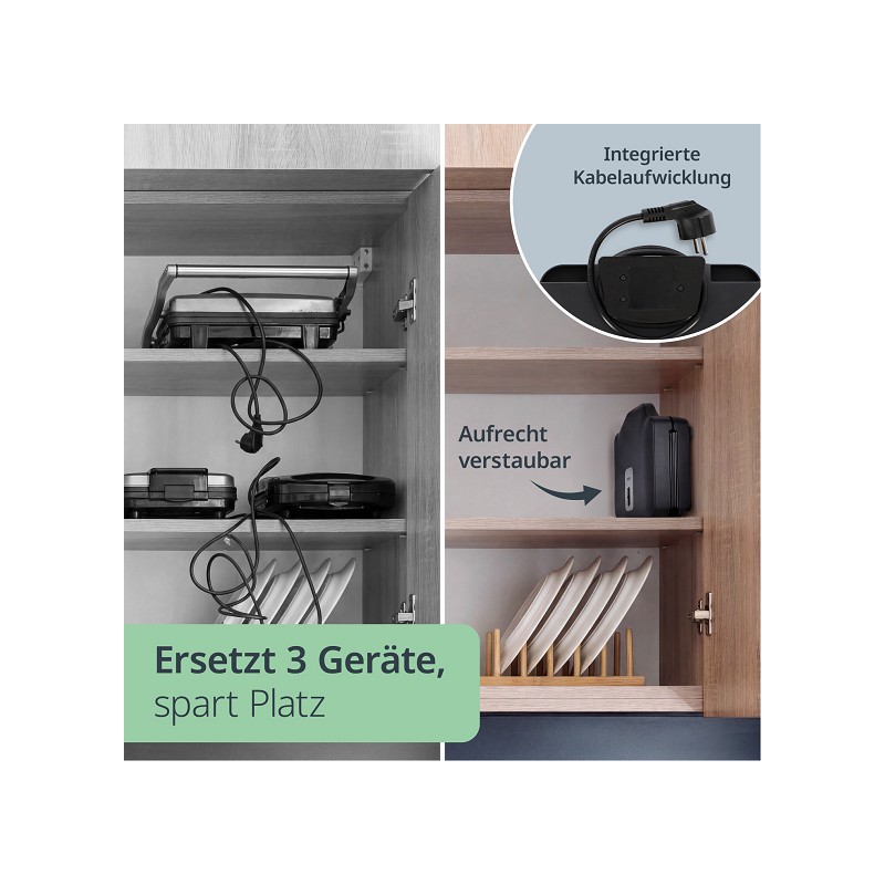 ADE Sandwichmaker 3in1