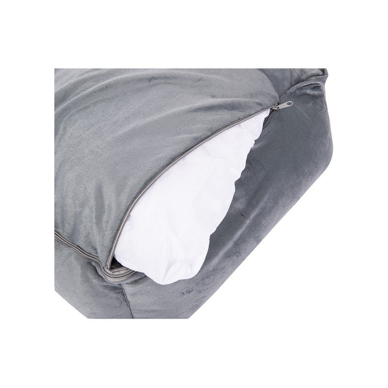 TREUEHELDEN Hundebett grau