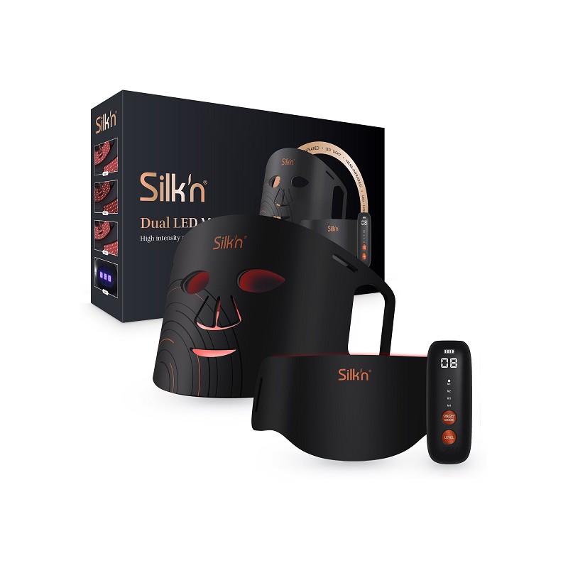 Silk'n Dual LED Gesichtsmaske (schwarz)