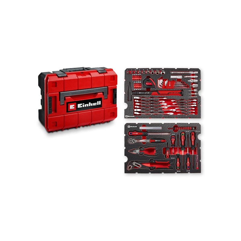 EINHELL Werkzeugkoffer 80tlg. - E-CASE
