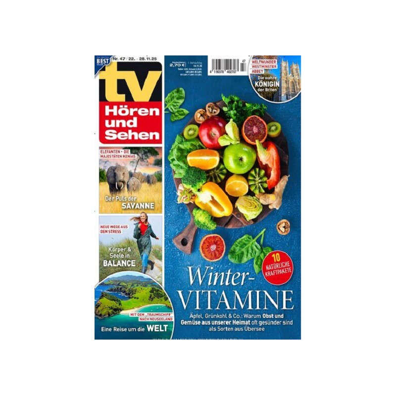 TV Hören und Sehen Jahresabo