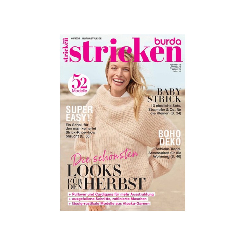 Burda Stricken Jahresabo