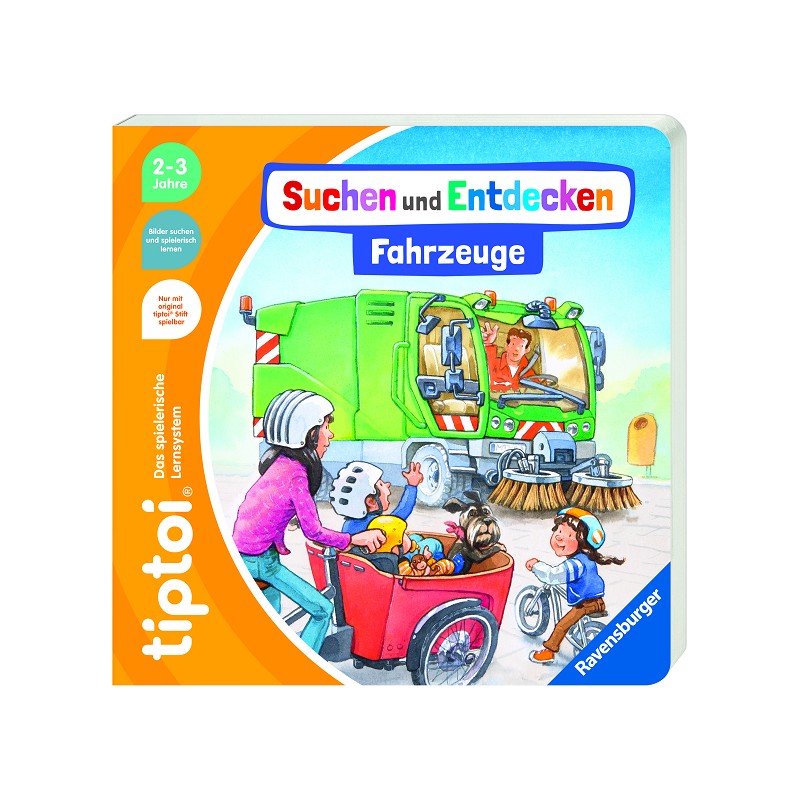 Ravensburger tiptoi® Suchen und Entdecken: Fahrzeuge