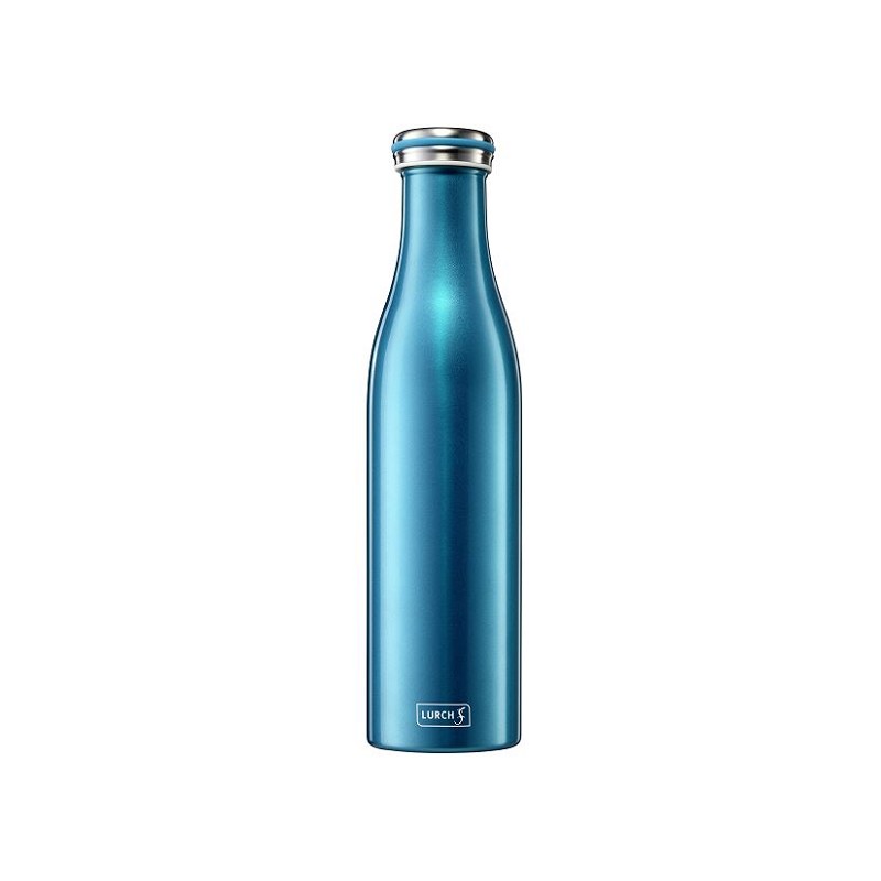 Lurch Isolierflasche wasserblau 0,75 l