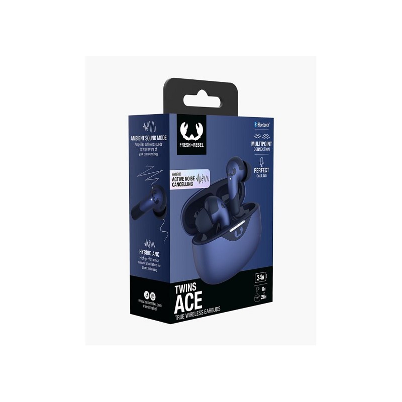 Fresh 'n Rebel Twins ACE ANC In-Ear Kopfhörer blau